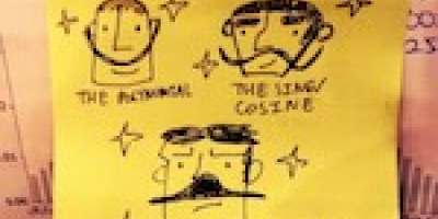 Avd. f. matematiska muntrationer del 75: Matematiska mustascher