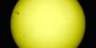 Största solfläcken någonsin