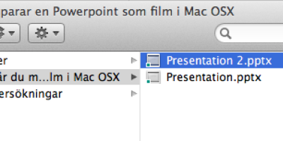 Så får du med ljudet när du sparar en Powerpoint som film i Mac OSX