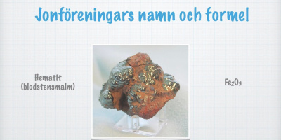 Övning i formelskrivning