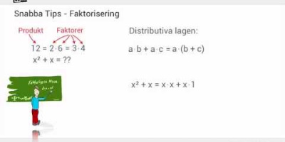 Faktorisering