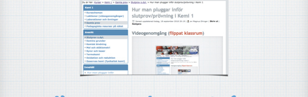 Hur man pluggar inför slutprov/prövning i Kemi 1