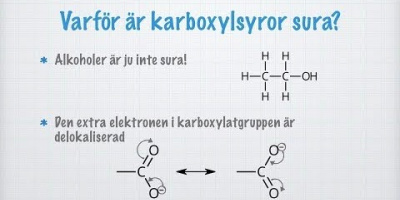 Karboxylsyrornas nomenklatur. Mättade och omättade karboxylsyror
