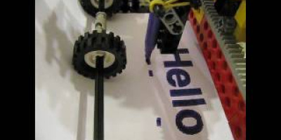 En skrivare av lego