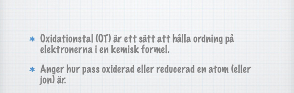 Oxidationstal
