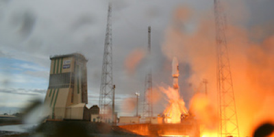 Europa skjuter upp satellit som ska testa satellit-navigering
