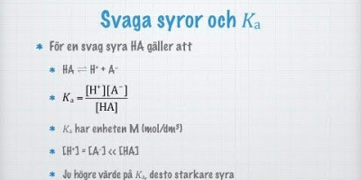 Syrakonstanten Ka