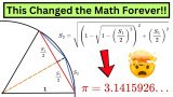 Värdet på π funnet enbart med Pythagoras sats