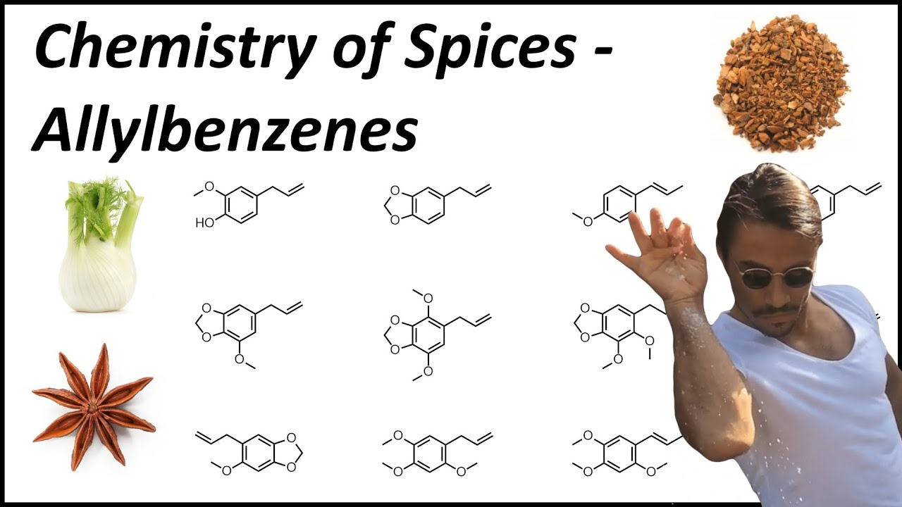 Kryddornas kemi är allylbensenernas kemi!