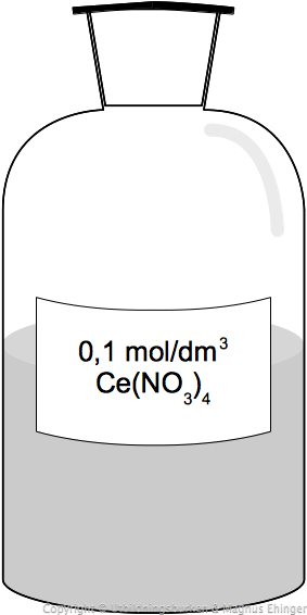 E) 0,1M cerium(IV)nitrat