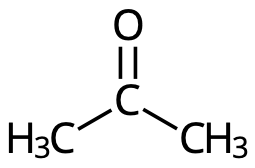 Propanon (aceton).