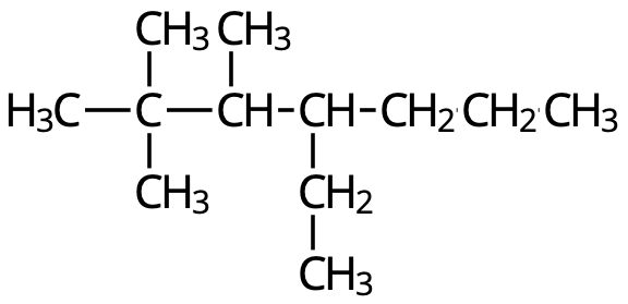 4 etyl 2,2,3 trimetylheptan