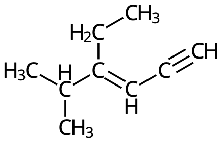4-etyl-5-metyl-3-hexen-1-yn