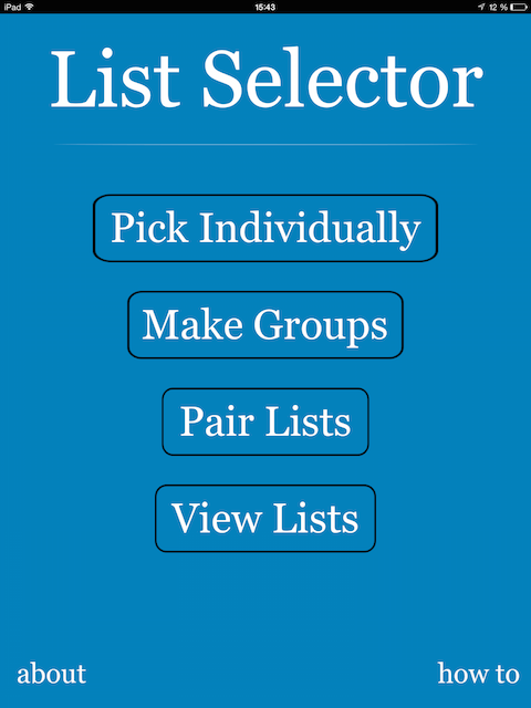 Jag använder List Selector både för att slumpa fram grupper och för att fördela frågor i klassrummet. 